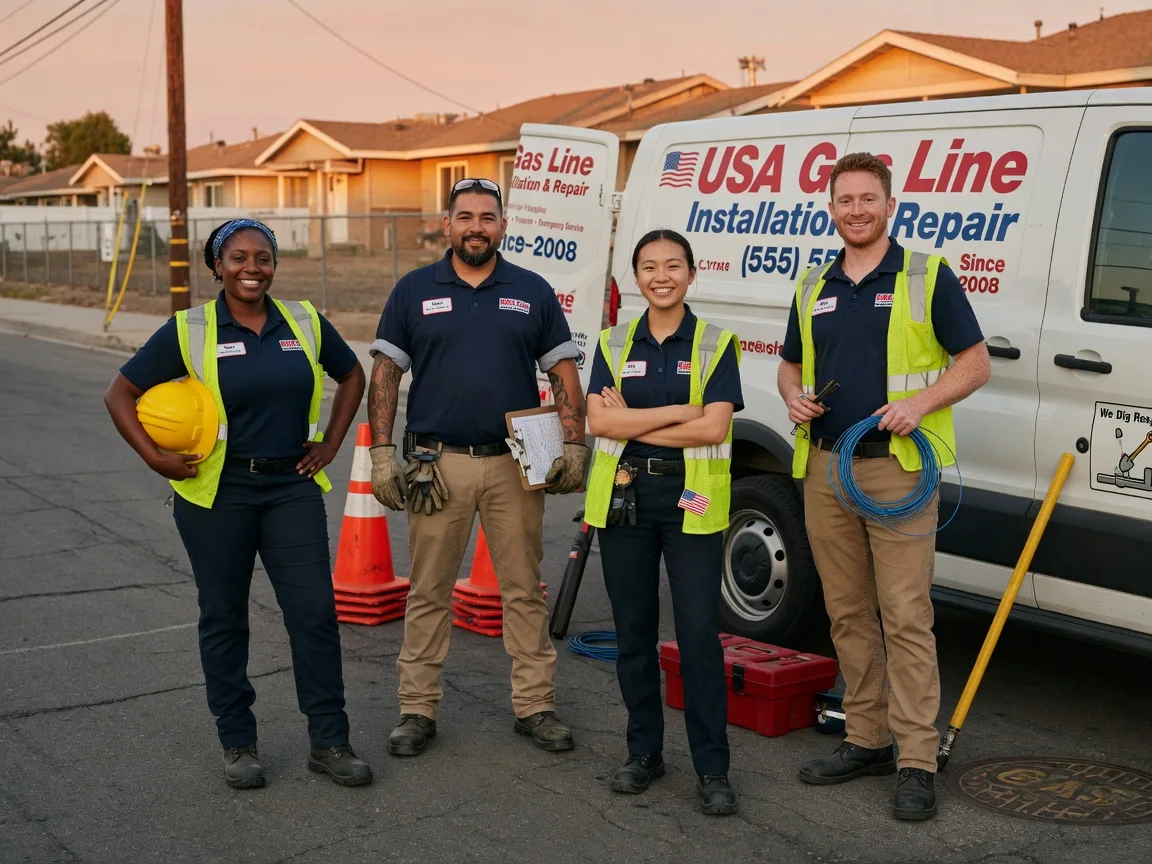 Gas Line Installation company in Faith, NC
